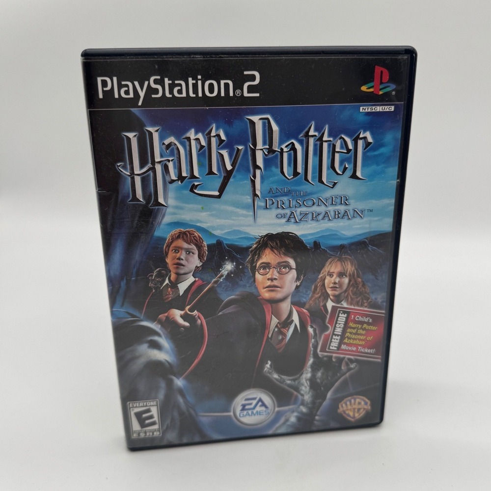 Harry Potter and the Prisoner of Azkaban Sony PlayStation 2 PS2 Game EA 2004